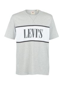 Футболка из хлопка с логотипом бренда Levis®