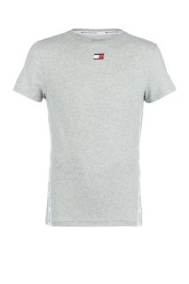 Серая футболка с короткими рукавами Tommy Sport