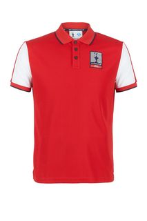 Красная футболка поло с короткими рукавами North Sails