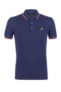 Хлопковая футболка поло с короткими рукавами Lyle & Scott