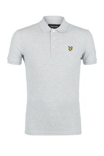 Хлопковая футболка поло с короткими рукавами Lyle & Scott