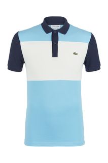 Хлопковая футболка поло с короткими рукавами Lacoste