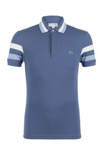 Хлопковая футболка поло с короткими рукавами Lacoste