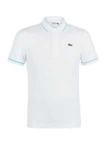 Хлопковая футболка поло с короткими рукавами Lacoste