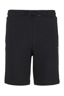 Трикотажные шорты черного цвета Lyle & Scott
