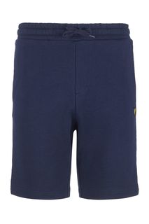 Трикотажные шорты синего цвета Lyle & Scott
