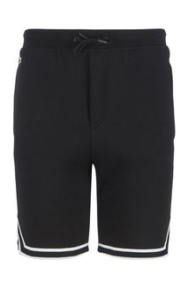 Трикотажные шорты черного цвета Lacoste