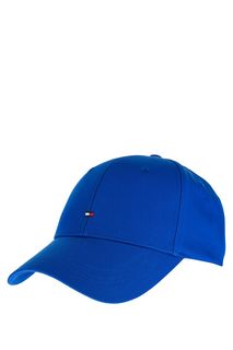 Бейсболка из хлопка синего цвета Tommy Hilfiger