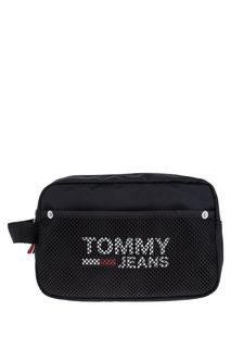 Текстильная косметичка с логотипом бренда Tommy Jeans