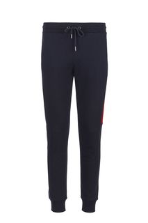 Синие брюки джоггеры из хлопка Tommy Hilfiger