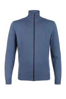 Кардиган из хлопка с высоким воротом Tommy Hilfiger