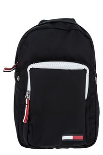 Черный текстильный рюкзак на одно плечо Tommy Jeans