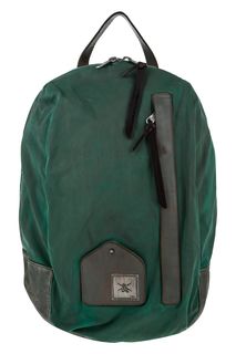 Вместительный текстильный рюкзак с кожаными вставками Grunge John Orchestra Explosion