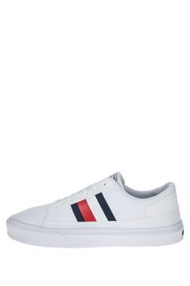 Текстильные кеды белого цвета Tommy Hilfiger