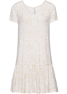 Платье с воланами Bonprix