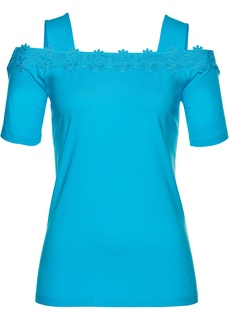 Футболка с вырезами Bonprix