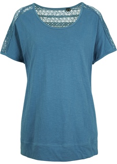 Футболка с кружевной спинкой Bonprix