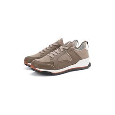 Комбинированные кроссовки Ermenegildo Zegna