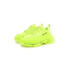 Комбинированные кроссовки Triple S Clear Sole Balenciaga