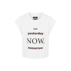 Хлопковый топ MSGM