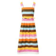 Хлопковое платье Oscar de la Renta