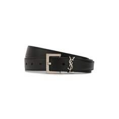 Кожаный ремень Saint Laurent