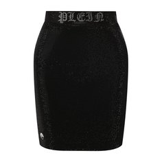 Юбка из вискозы Philipp Plein