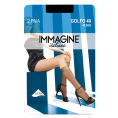 Гольфы Immagine IMM-Golfo 40 GB nero 2 пары