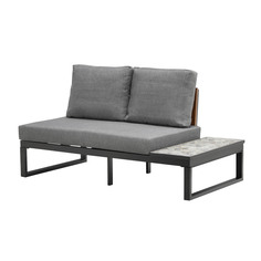 Диван Kaemingk furniture huelva 81x153x71cm антрацит