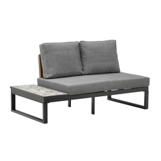 Диван Kaemingk furniture huelva 81x153x71cm антрацит