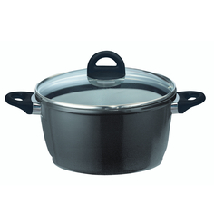 Кастрюля с крышкой Elo Black Vision 1,4 л