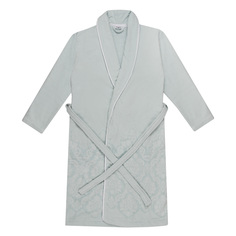 Халат Togas Мишель голубой махровый/велюр l/48/