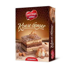 Торт Русская нива Крем-брюле 400 г