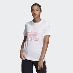 Футболка Outline Trefoil adidas Originals