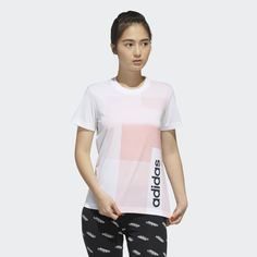 Футболка Colorblock adidas Performance