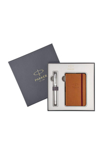 Набор: блокнот, перьевая ручка Parker