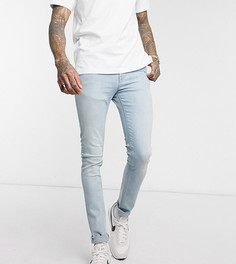 Голубые джинсы скинни ASOS DESIGN Tall-Синий