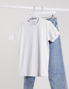 Белая футболка из хлопка пима Selected Homme - "The Perfect Tee"-Белый