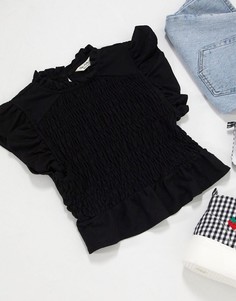 Черная футболка Miss Selfridge-Черный