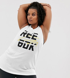 Белая майка Reebok Training Plus-Белый