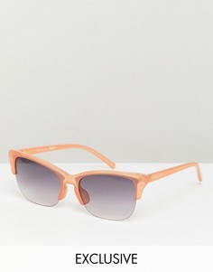 Солнцезащитные очки в стиле ретро Reclaimed Vintage inspired-Коричневый