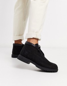 Черные ботинки чукка Timberland-Черный