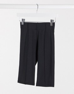 Черные шорты-леггинсы Bershka-Черный