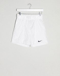 Белые шорты с поясом с пряжкой Nike-Белый