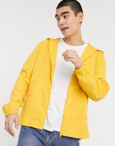 Желтая складывающая ветровка ASOS DESIGN-Желтый