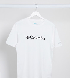 Короткая белая футболка с логотипом Columbia CSC эксклюзивно для ASOS-Белый