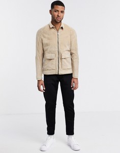 Вельветовая куртка на молнии Jack & Jones-Серый