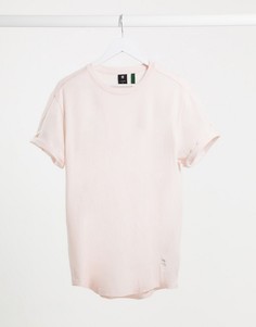 Розовая свободная футболка бойфренда G-Star-Розовый