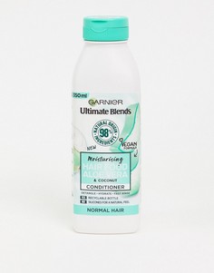 Увлажняющий шампунь с алоэ вера для нормальных волос Garnier - Ultimate Blends Hair Food, 350 мл-Бесцветный