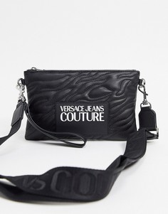Черная сумка Versace Jeans Couture-Черный